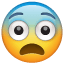 Angst Smiley U+1F628 Angst Smiley U+1F628