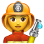 Feuerwehrfrau Emoji U+1F469 U+1F692 Feuerwehrfrau Emoji U+1F469 U+1F692