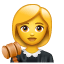 Richterin Emoji U+1F469 U+2696 Richterin Emoji U+1F469 U+2696