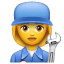 Mechanikerin Emoji U+1F469 U+1F527 Mechanikerin Emoji U+1F469 U+1F527