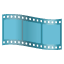Filmstreifen Emoji U+1F39E Filmstreifen Emoji U+1F39E