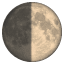 Zunehmender Halbmond Emoji U+1F313 Zunehmender Halbmond Emoji U+1F313