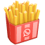 Pommes Emoji U+1F35F Pommes Emoji U+1F35F