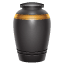 Urne Emoji U+26B1 Urne Emoji U+26B1
