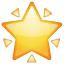 Funkelnder Stern Whatsapp U+1F31F Funkelnder Stern Whatsapp U+1F31F