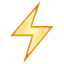 Hochspannung Blitz U+26A1 Hochspannung Blitz U+26A1