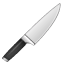 Japanisches Küchenmesser Emoji U+1F52A Japanisches Küchenmesser Emoji U+1F52A