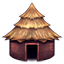 Hütte Smiley U+1F6D6 Hütte Smiley U+1F6D6
