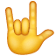 ILY Zeichen Whatsapp U+1F91F ILY Zeichen Whatsapp U+1F91F