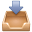 Posteingang Emoji U+1F4E5 Posteingang Emoji U+1F4E5