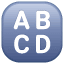 ABCD Taste U+1F520 ABCD Taste U+1F520