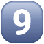 Taste 9 Symbol U+39 Taste 9 Symbol U+39