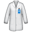 Labormantel Emoji U+1F97C Labormantel Emoji U+1F97C
