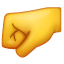 Faust nach links Emoji U+1F91B Faust nach links Emoji U+1F91B
