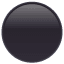 Schwarzer Kreis Symbol U+26AB Schwarzer Kreis Symbol U+26AB
