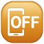 Mobiltelefon aus Symbol U+1F4F4 Mobiltelefon aus Symbol U+1F4F4