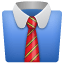 Hemd mit Krawatte Emoji U+1F454