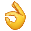 Ok Hand Whatsapp U+1F44C Ok Hand Whatsapp U+1F44C