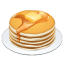 Pancakes Smiley U+1F95E Pancakes Smiley U+1F95E