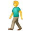 Fußgänger Emoji U+1F6B6 Fußgänger Emoji U+1F6B6