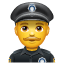 Polizist U+1F46E Polizist U+1F46E