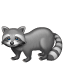 Waschbär Emoji U+1F99D Waschbär Emoji U+1F99D