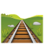 Bahngleis Emoji U+1F6E4 Bahngleis Emoji U+1F6E4