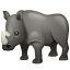 Nashorn U+1F98F Nashorn U+1F98F