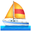 Segelboot Emoji U+26F5 Segelboot Emoji U+26F5