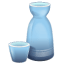 Reiswein Flasche und Becher U+1F376 Reiswein Flasche und Becher U+1F376