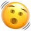 Zitterndes Emoji U+1FAE8 Zitterndes Emoji U+1FAE8