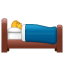 Person im Bett U+1F6CC Person im Bett U+1F6CC