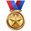 Medaille Emoji U+1F3C5 Medaille Emoji U+1F3C5
