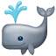 Wal Fontäne Emoji U+1F433 Wal Fontäne Emoji U+1F433