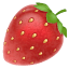 Erdbeere Emoji U+1F353 Erdbeere Emoji U+1F353