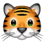 Tigergesicht U+1F42F Tigergesicht U+1F42F