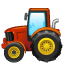 Traktor Emoji U+1F69C Traktor Emoji U+1F69C