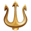 Dreizack Emoji U+1F531 Dreizack Emoji U+1F531