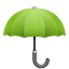 Geöffneter Regenschirm Emoji U+2602 Geöffneter Regenschirm Emoji U+2602