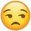 Unzufriedenes Smiley U+1F612 Unzufriedenes Smiley U+1F612