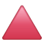 Rotes Dreieck Emoji U+1F53A Rotes Dreieck Emoji U+1F53A