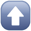 Pfeil nach oben Symbol U+2B06 Pfeil nach oben Symbol U+2B06