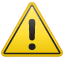 Schild Ausrufezeichen Symbol U+26A0 Schild Ausrufezeichen Symbol U+26A0