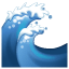 Welle Emoji U+1F30A Welle Emoji U+1F30A