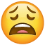 Lustloses Smiley U+1F629 Lustloses Smiley U+1F629
