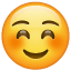 Smiley lächelt schüchtern U+263A Smiley lächelt schüchtern U+263A