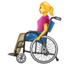 Frau Rollstuhl Whatsapp U+1F469 U+1F9BD Frau Rollstuhl Whatsapp U+1F469 U+1F9BD
