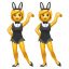 Hasenohren Frauen Emoji U+1F46F Hasenohren Frauen Emoji U+1F46F