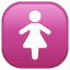 Symbol Damentoilette Whatsapp U+1F6BA Symbol Damentoilette Whatsapp U+1F6BA